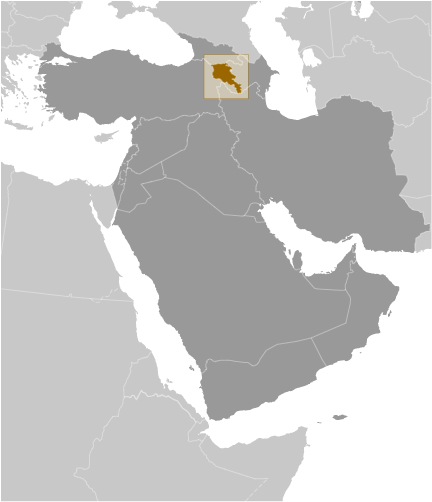 Which country is highlighted on the map?