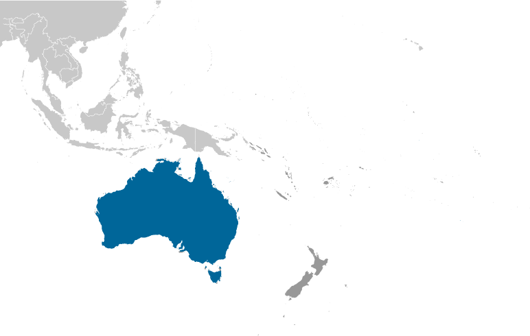 Which country is highlighted on the map?