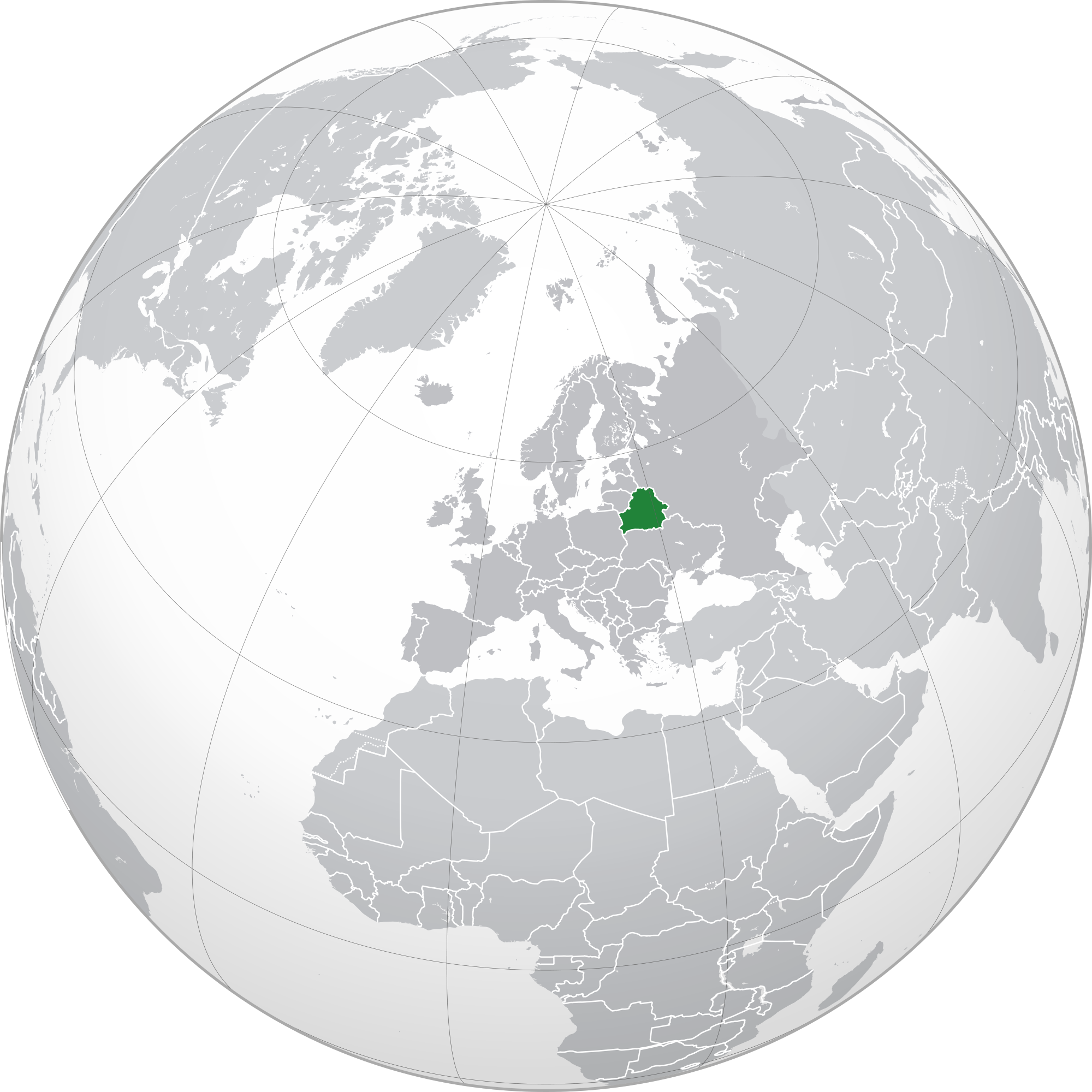 Hvilket land er fremhævet på kortet?