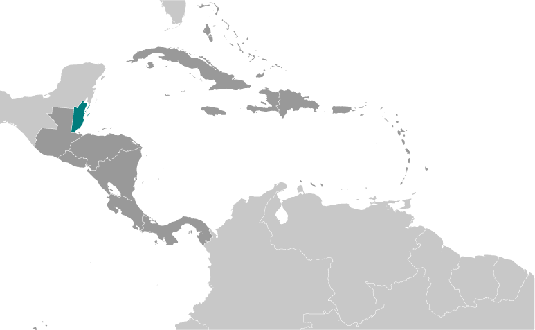 Which country is highlighted on the map?