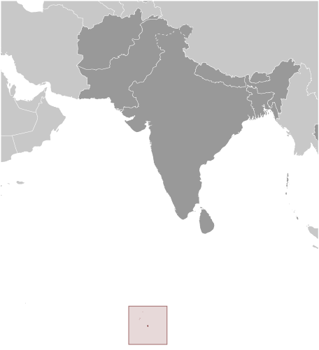 Which country is highlighted on the map?