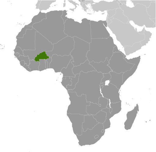 Which country is highlighted on the map?