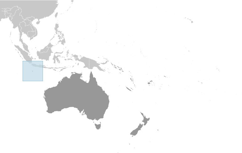 Which country is highlighted on the map?