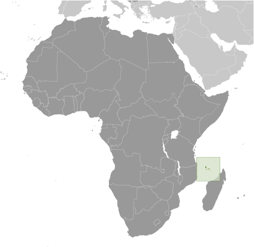 Which country is highlighted on the map?