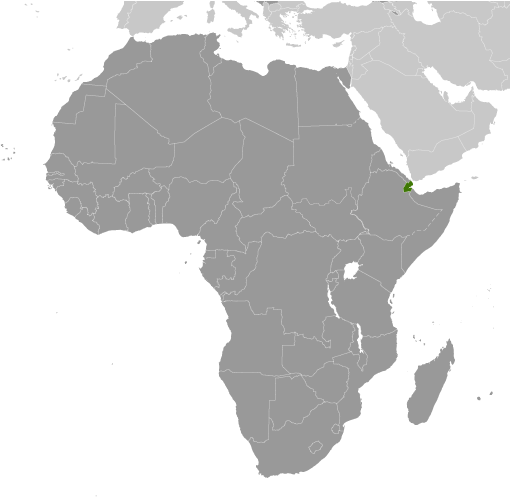 Which country is highlighted on the map?