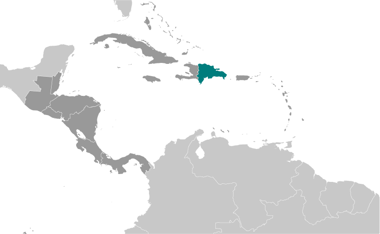 Which country is highlighted on the map?