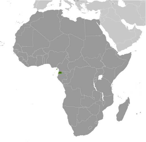 Which country is highlighted on the map?