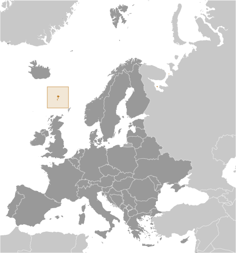 Which country is highlighted on the map?