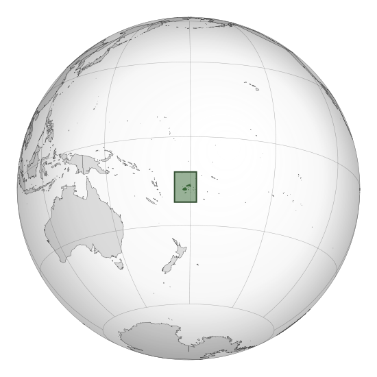 Which country is highlighted on the map?