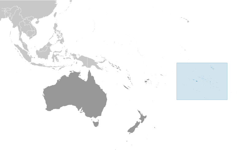 Which country is highlighted on the map?