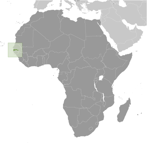 Which country is highlighted on the map?