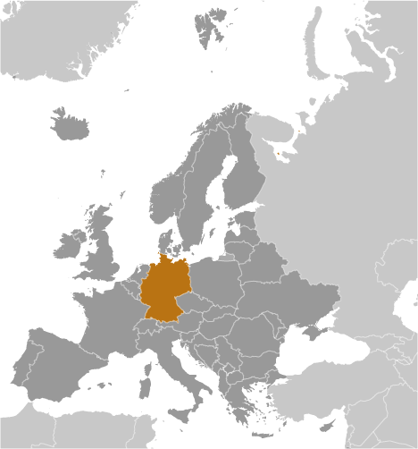 Hvilket land er fremhævet på kortet?
