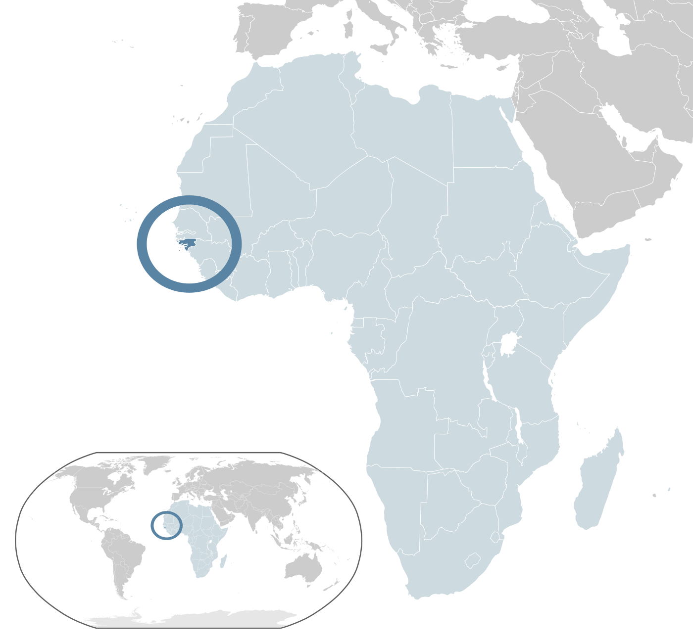 Which country is highlighted on the map?