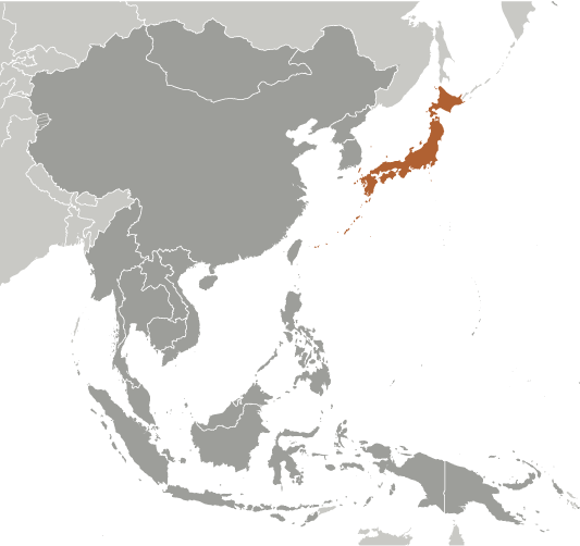 Which country is highlighted on the map?