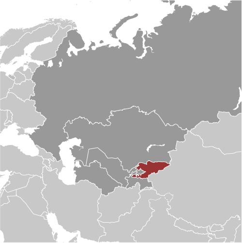 Which country is highlighted on the map?