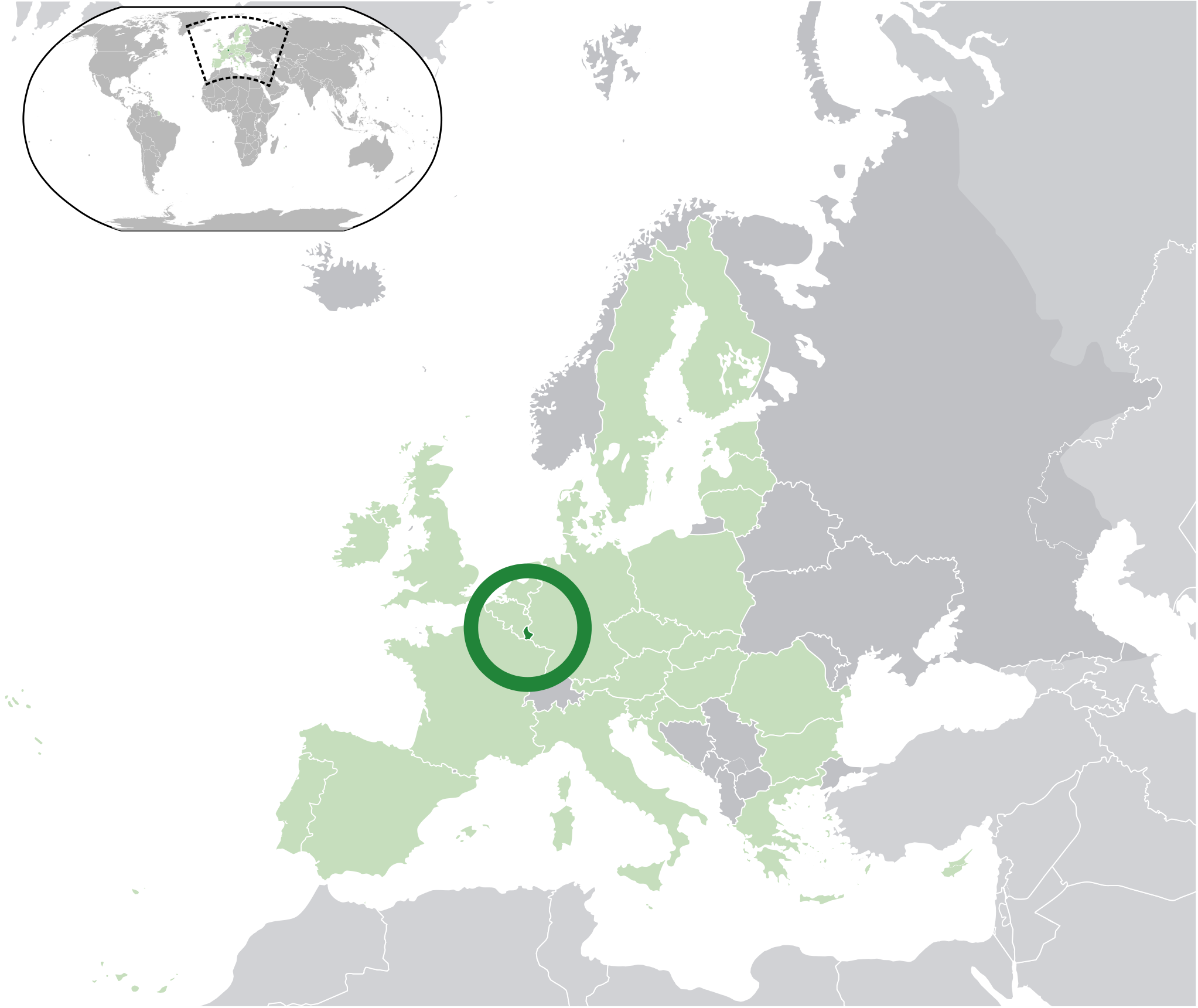 Which country is highlighted on the map?
