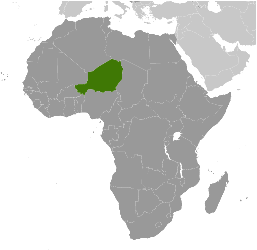 Which country is highlighted on the map?