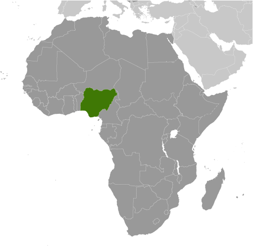 Which country is highlighted on the map?