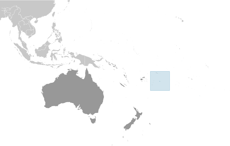 Which country is highlighted on the map?
