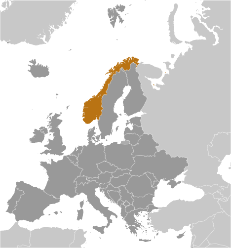 Which country is highlighted on the map?