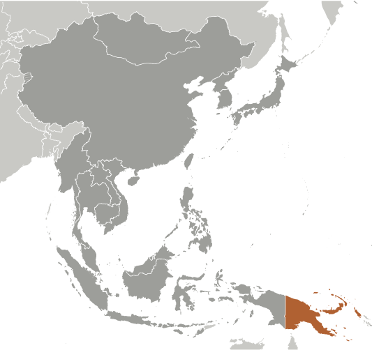 Which country is highlighted on the map?