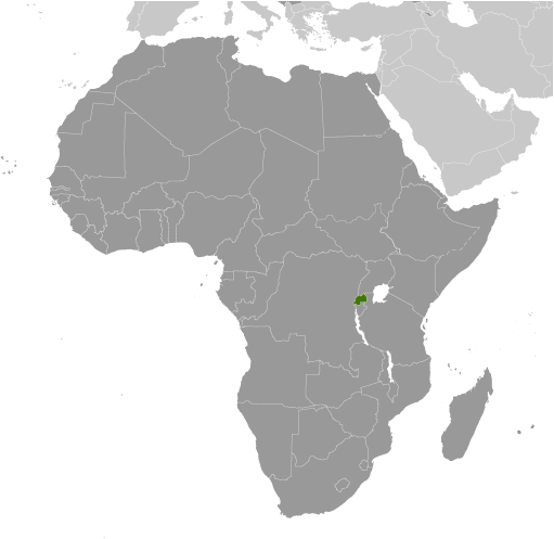 Which country is highlighted on the map?