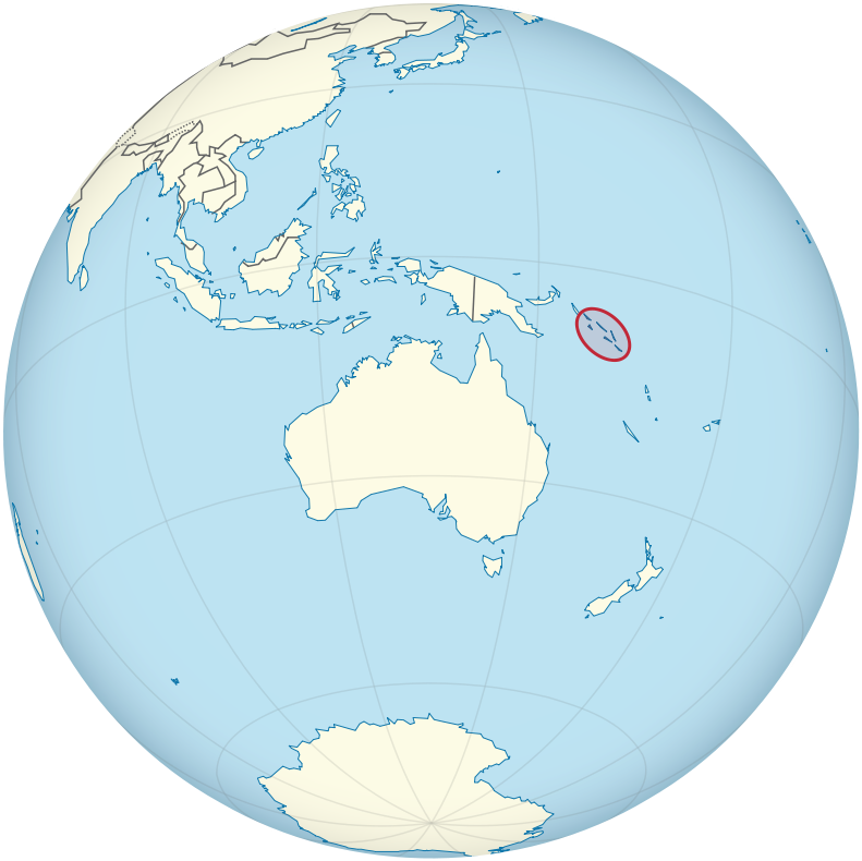 Which country is highlighted on the map?