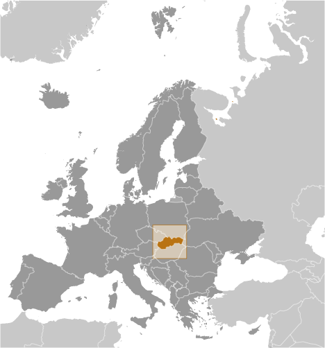 Which country is highlighted on the map?