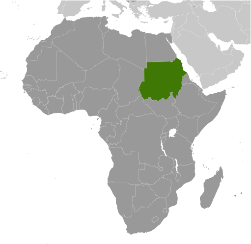 Which country is highlighted on the map?