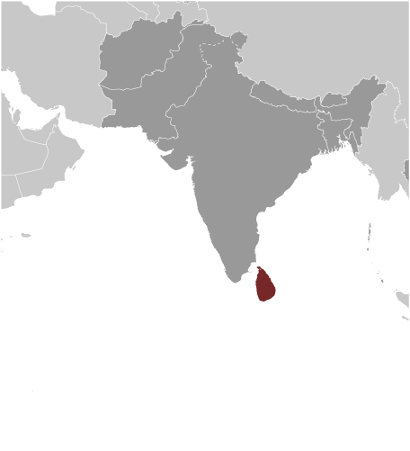 Which country is highlighted on the map?