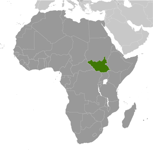 Which country is highlighted on the map?