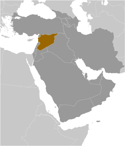 Which country is highlighted on the map?