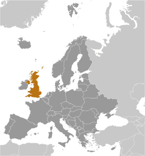 Which country is highlighted on the map?