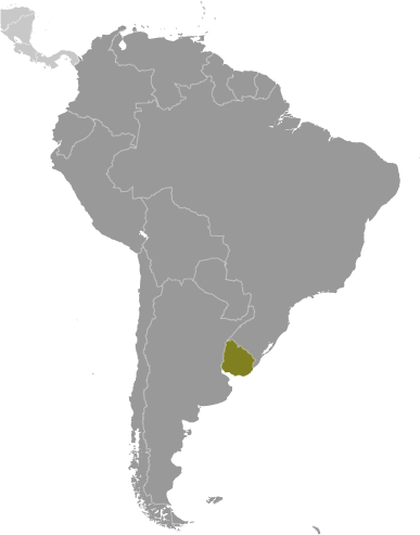 Which country is highlighted on the map?