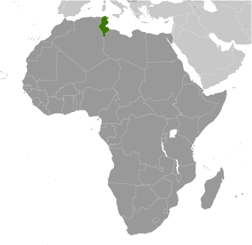 Which country is highlighted on the map?