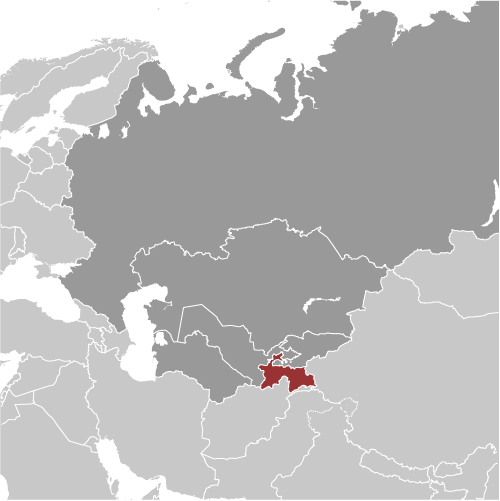 Which country is highlighted on the map?