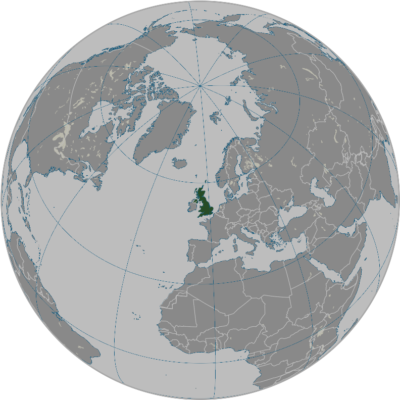 Which area is highlighted on the map?