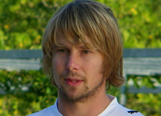 What is the name of the football player?