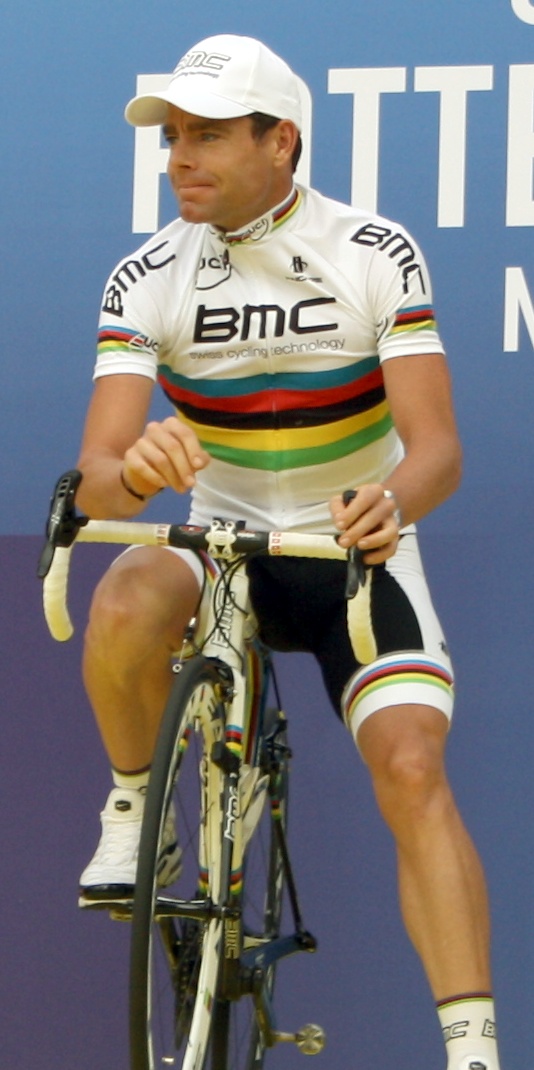 Hvad er navnet på denne professionelle cykelrytter?