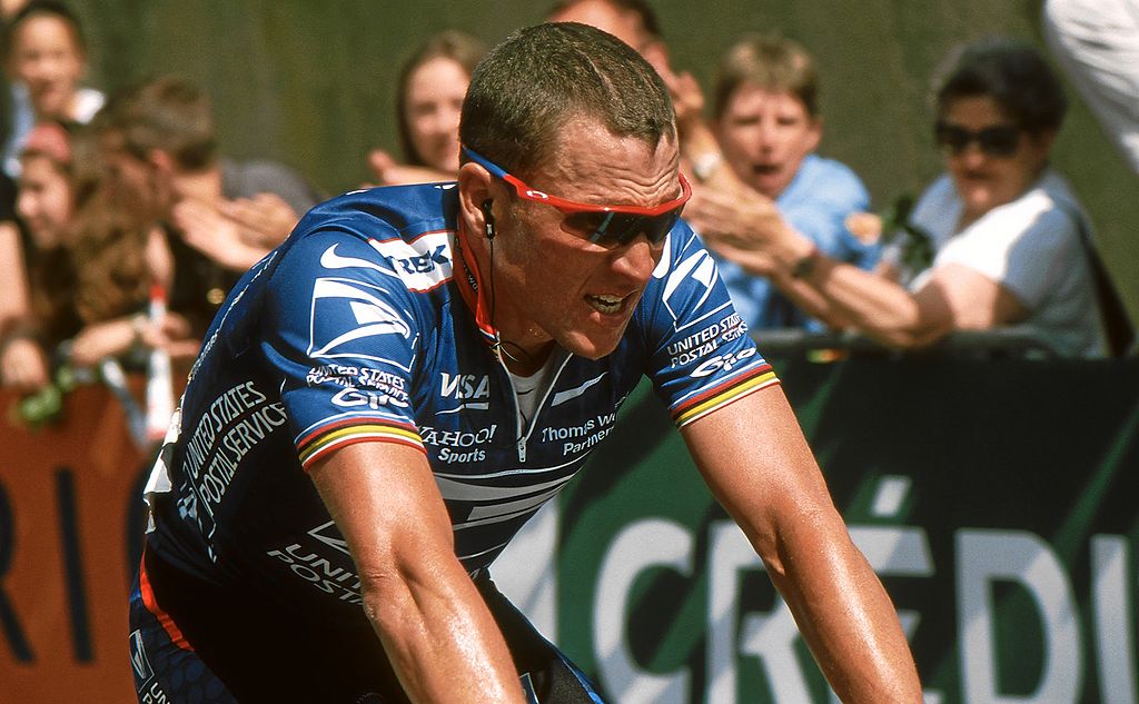 What is the name of this professional cyclist?