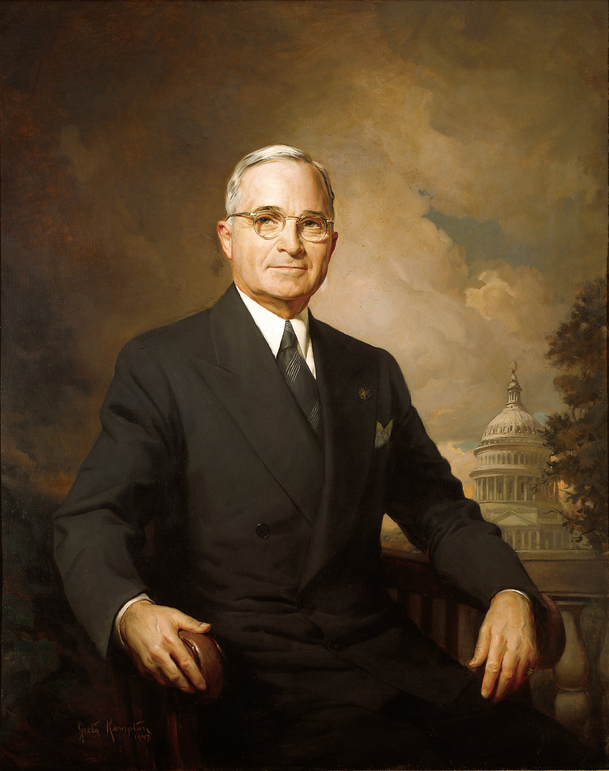 What is the name of this American president?