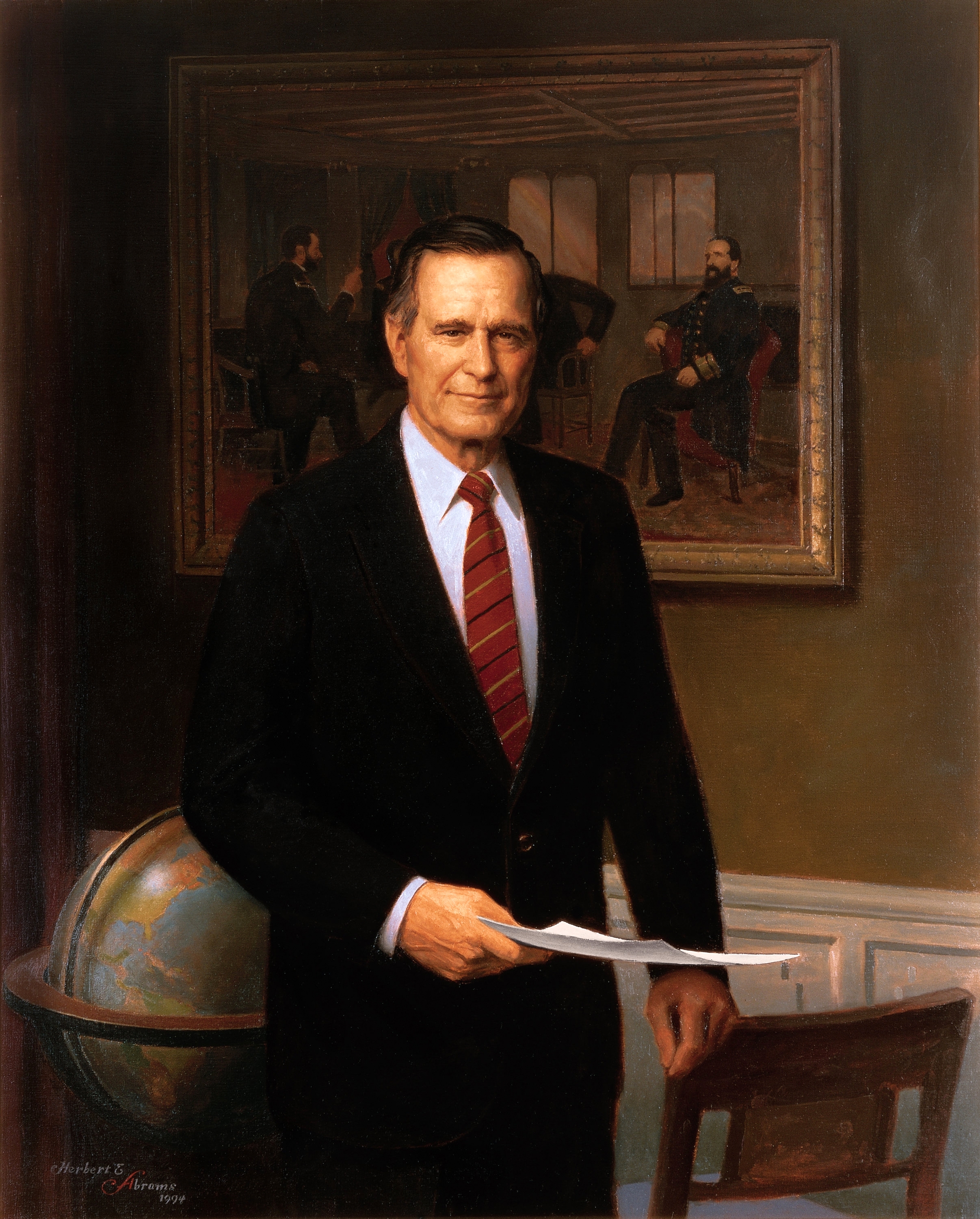 What is the name of this American president?