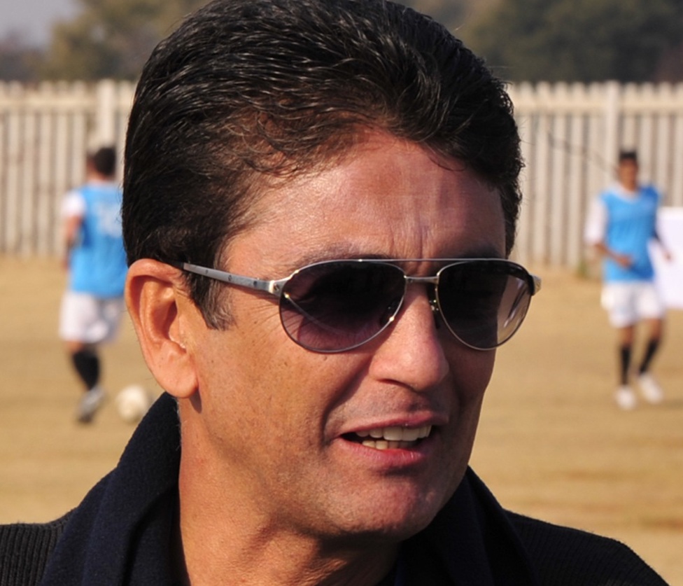 What is the name of the football player?