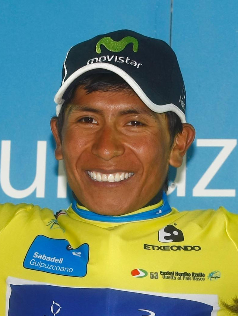 What is the name of this professional cyclist?