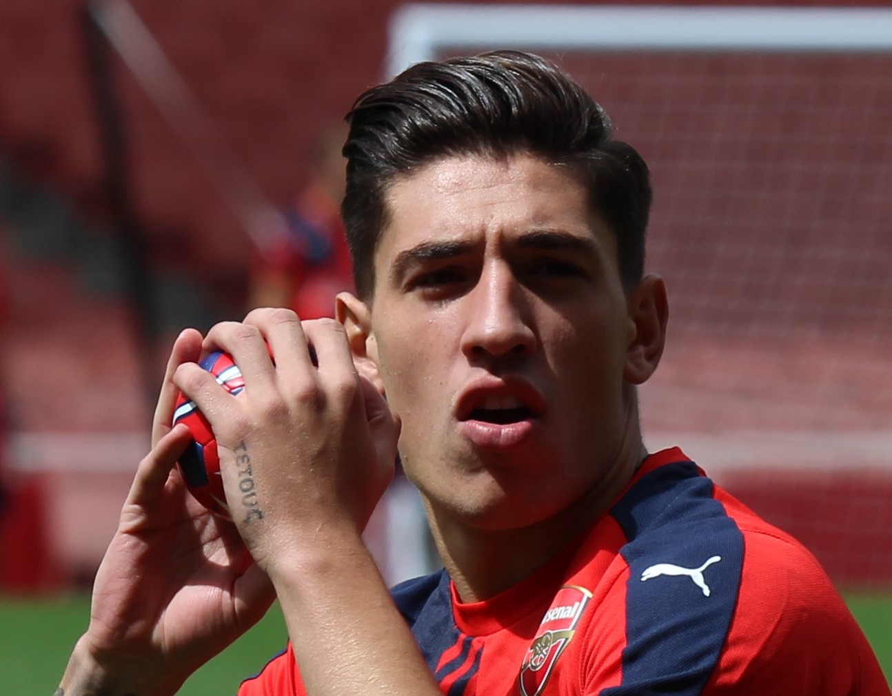 What is the name of the football player?