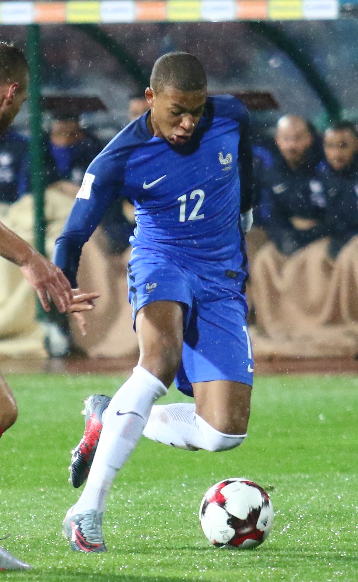 What is the name of the football player?