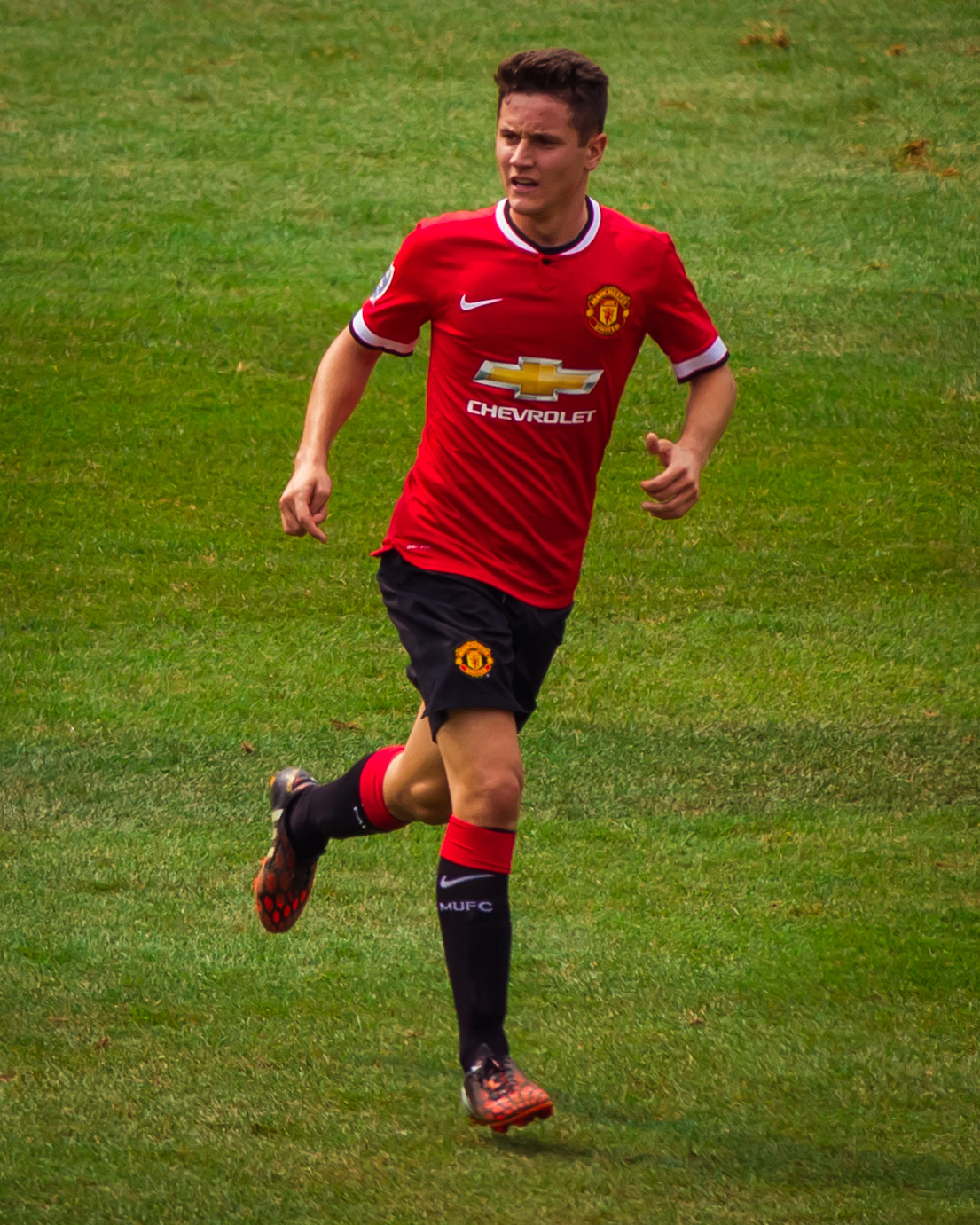 What is the name of the football player?