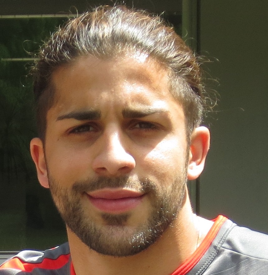 What is the name of the football player?