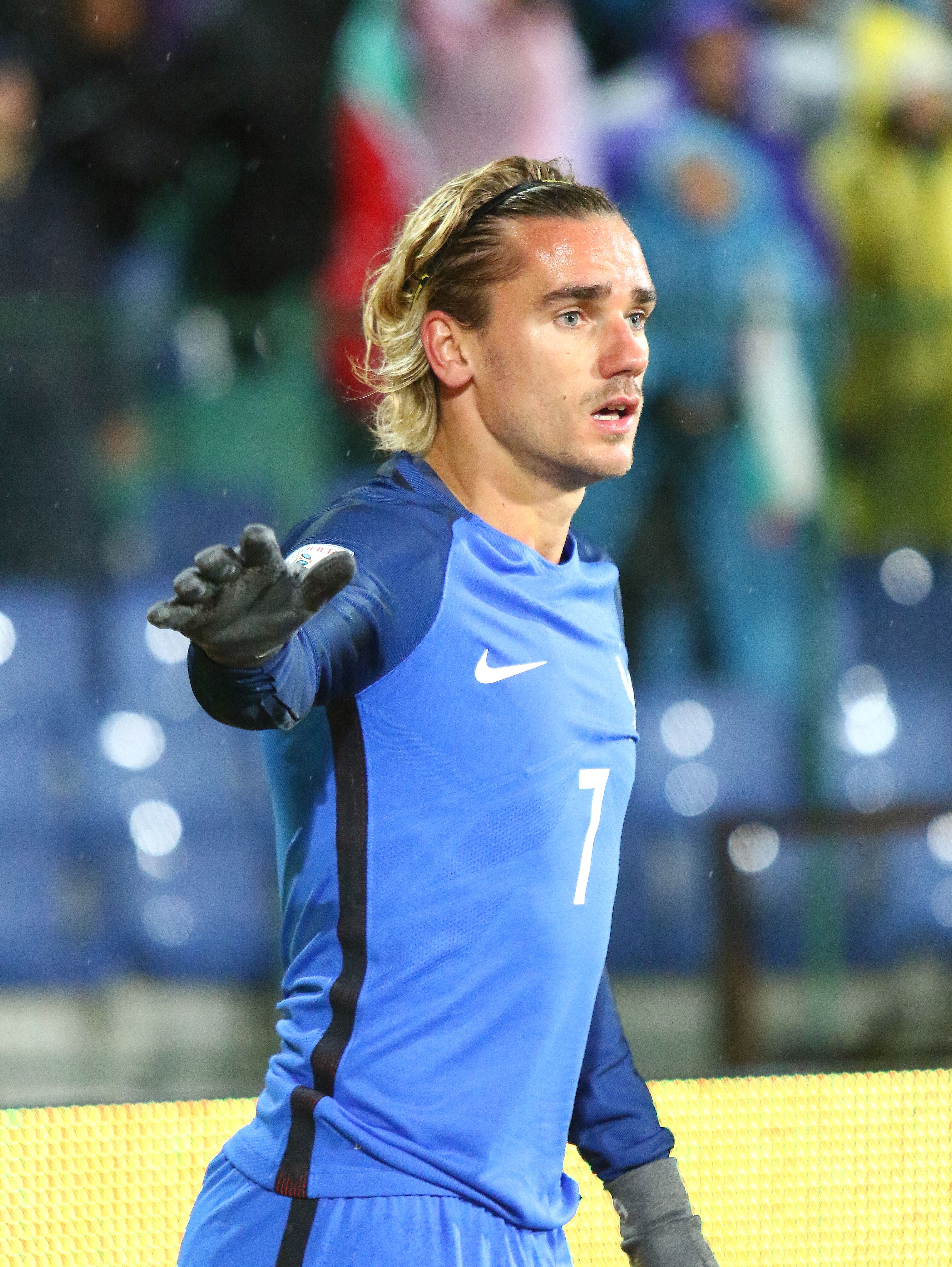 What is the name of the football player?