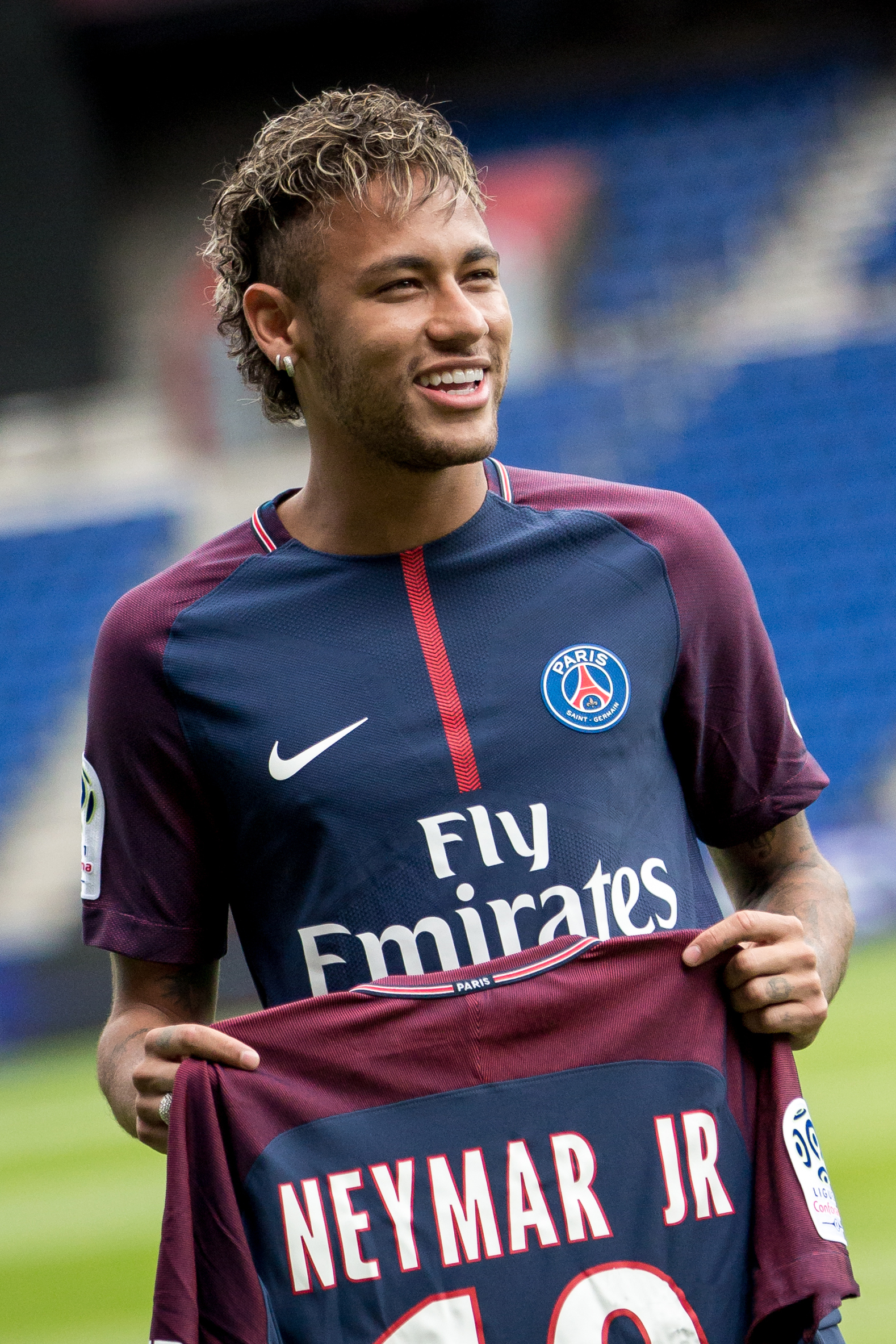 What is the name of the football player?
